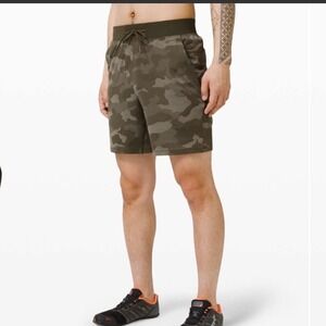 Lululemon T.H.E. Short Linerless 7"
Variegated Mesh Camo Max Dark Olive M7AN9S L